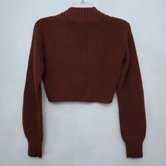 Free People Emilie Sweater Set in Cherry Cola Size XS - NWT - Picture 6 of 13